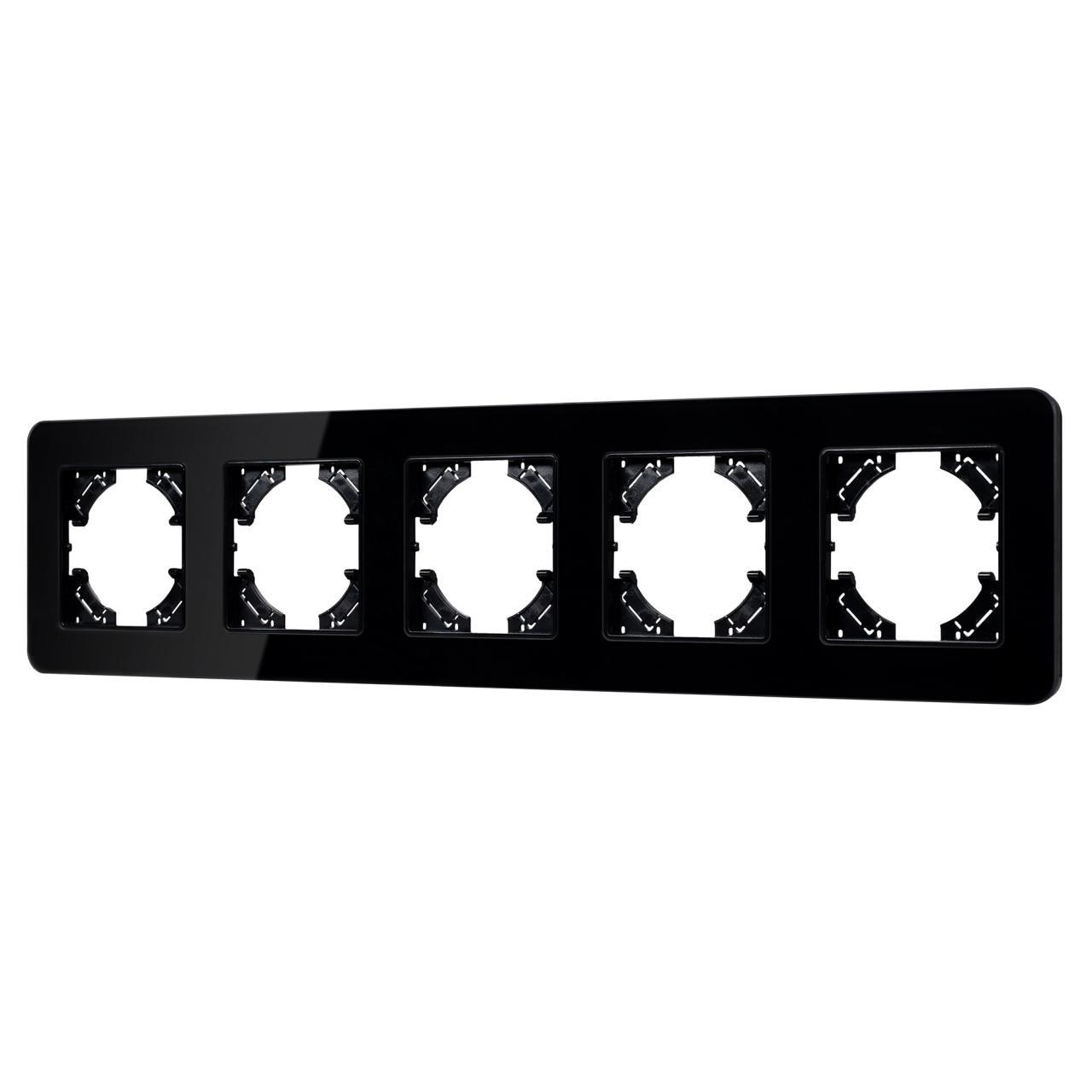 Рамка стеклянная FRM-OMALI-GS-5-BK Arlight 049705