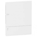 Schneider Electric RESI9 MP (Mini Pragma) Бокс встраеваемый с белой дверью 2 ряда/24 модулей, IP40, IK07, 63А, 2 клеммы, Италия