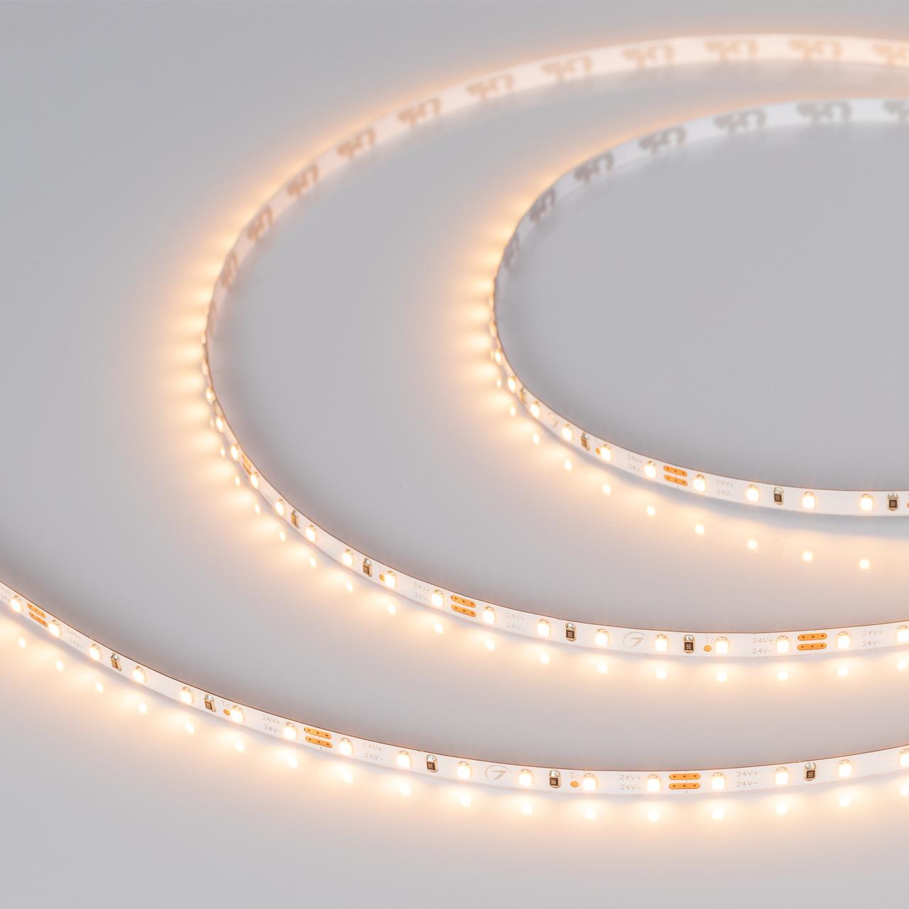 Светодиодная лента Arlight 9,6W/m 120LED/m 2216SMD теплый белый 5M 024415(2)
