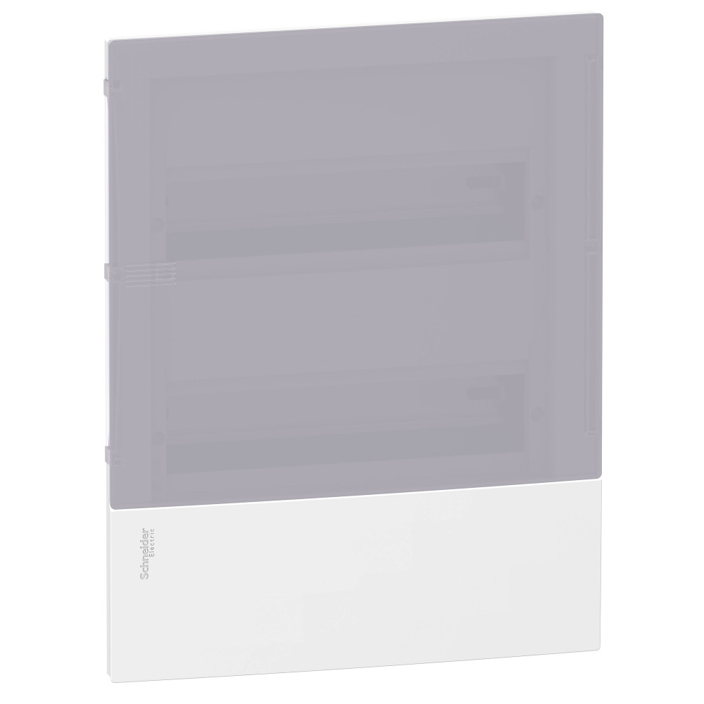 Schneider Electric RESI9 MP (Mini Pragma) Щит встраеваемый с прозрачной дверью 2 ряда/24 модуля, IP40, IK07, 63А, 2 клеммы, Италия