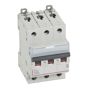 Legrand DX3 Автоматический выключатель 3P 32A (С) 10kA/16kA