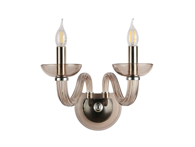 Бра Newport 8642/A chrome coffee