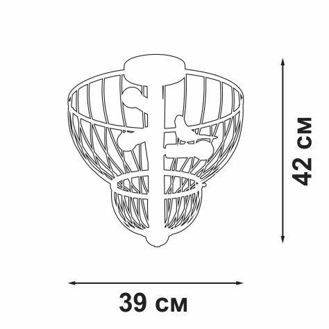 Люстра на штанге Vitaluce V3061-8/3PL
