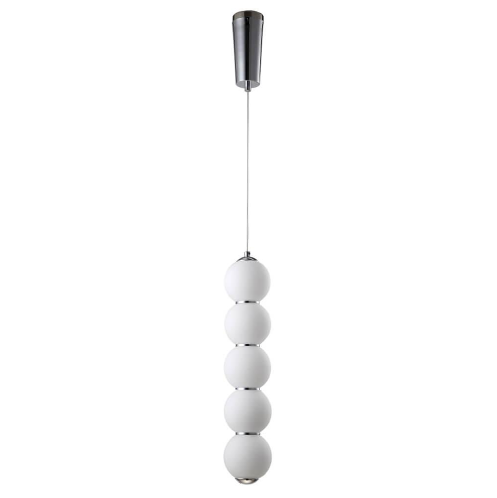 Подвесной светильник Crystal Lux DESI SP5 CHROME/WHITE