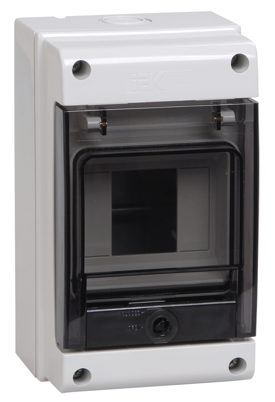 IEK KREPTA 7 Корпус пластиковый КМПн-4 IP66 белый откр.монтаж