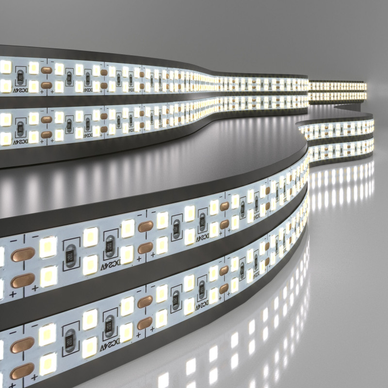 Лента Elektrostandard Лента светодиодная 240LED 18W IP20 двухрядная 6500