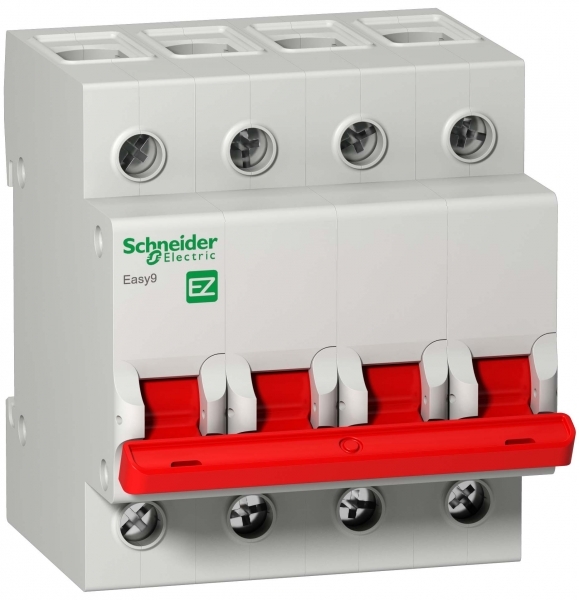 Schneider Electric EASY 9 Выключатель нагрузки 4P 63А