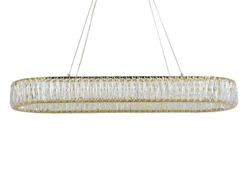 Подвесная люстра Newport 8240N/90 oval gold