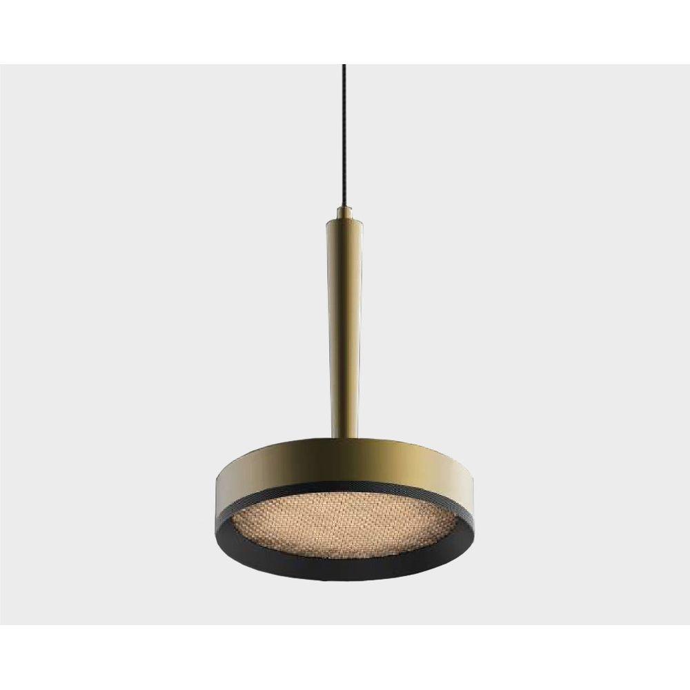 Подвесной светильник Italline IT02-025 gold 3000K+IT02-024 black