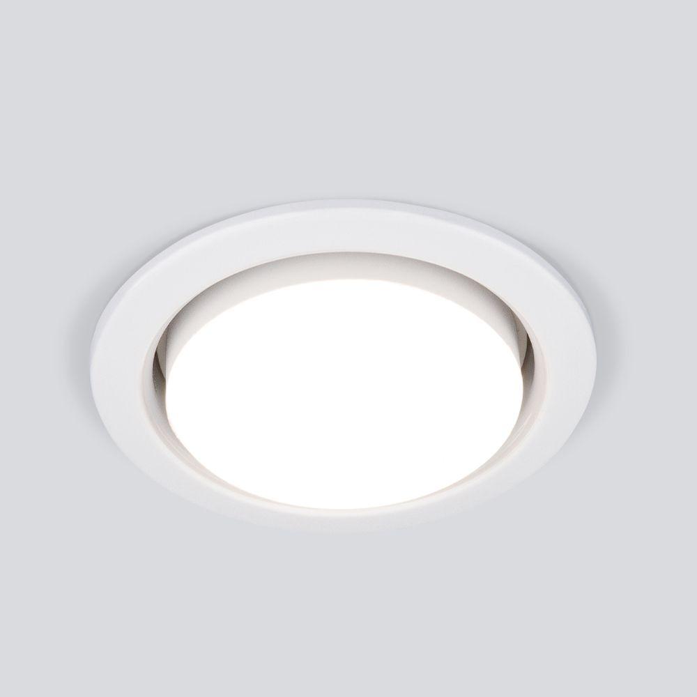 Встраиваемый светильник Elektrostandard 1035 GX53 WH (в комплекте 10 шт.) a043127