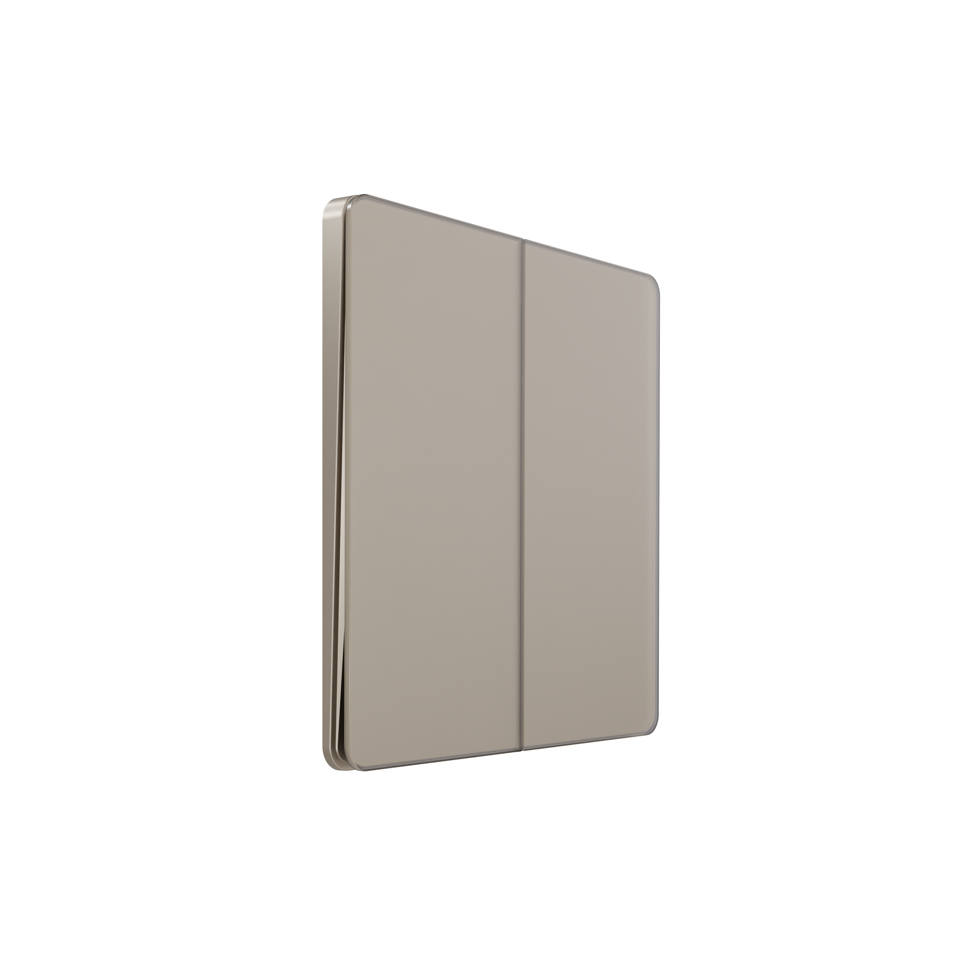 Systeme Electric Systeme Infinity Песчаный берег Выключатель с самовозвратом 2-клавишный, 10А