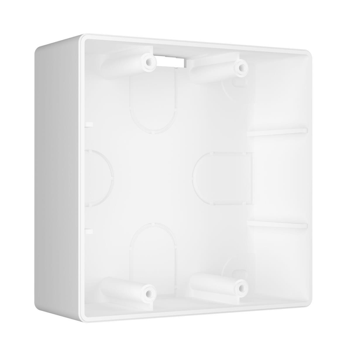 Коробка для накладного монтажа для силовой розетки Werkel белый W1199201 4690389170812