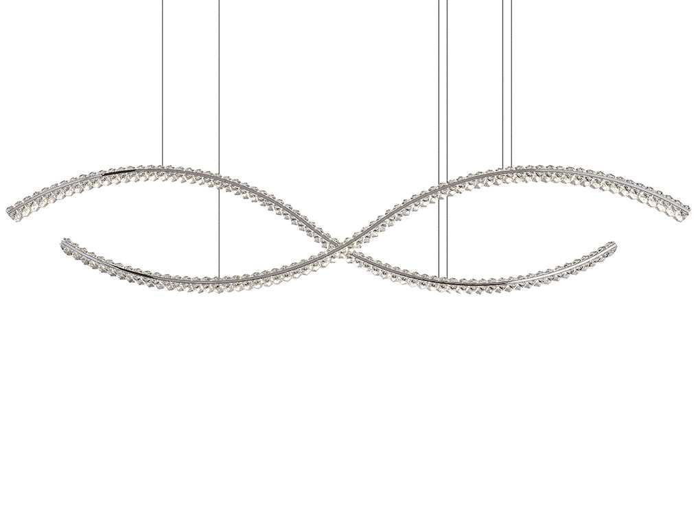Подвесная люстра Newport 8242N/160 chrome