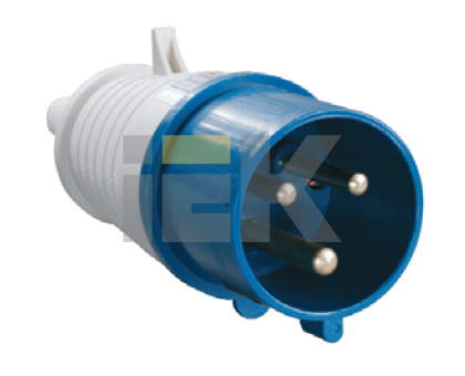 IEK Вилка 023 2Р+РЕ 32А 220В IP44
