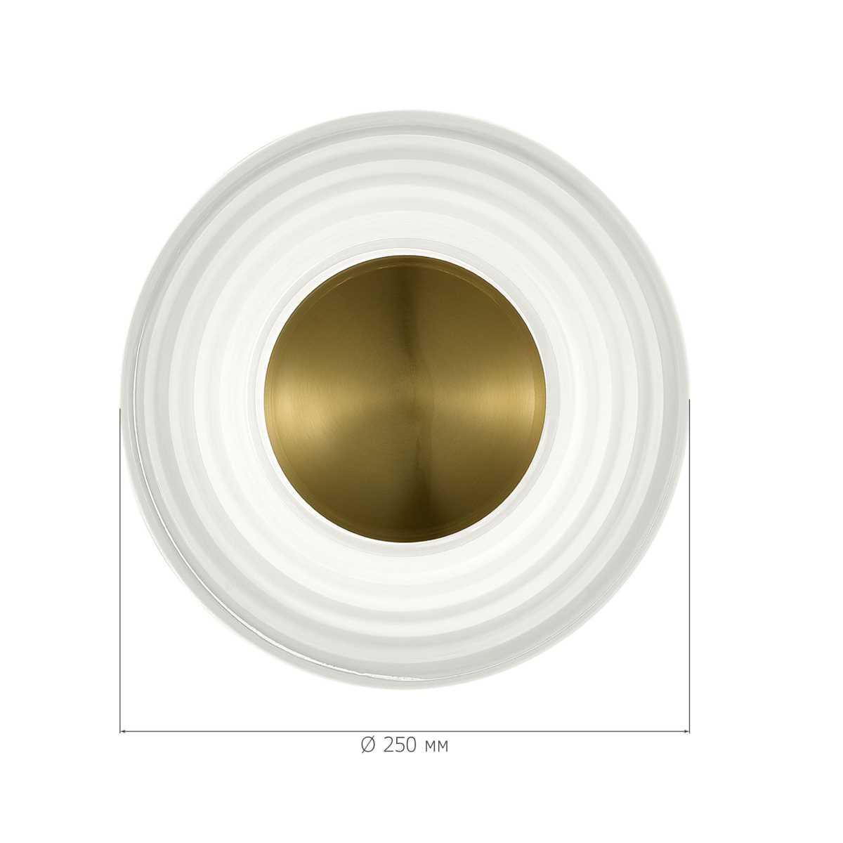 Настенный светодиодный светильник ST Luce Moon SL6125.301.01