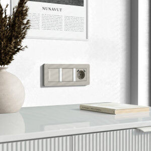 Выключатель Werkel W4523641 дымчатый