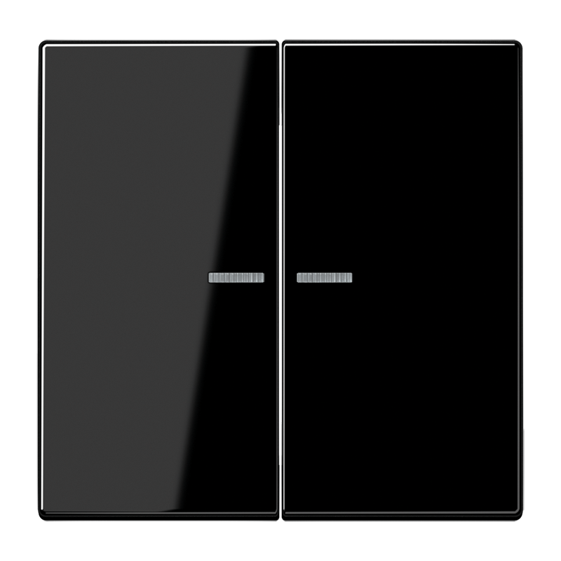 JUNG LS 990 Черная Клавиша 2-ая с/п