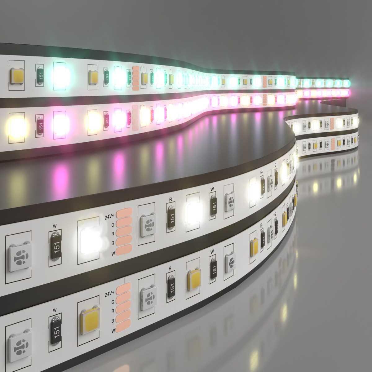 Светодиодная лента Elektrostandard 14,4W/m 60LED/m 5050SMD MIX RGB/дневной белый 5M a053729