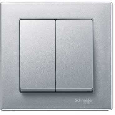 Schneider Electric Merten SM Алюминий Клавиша 2-ая