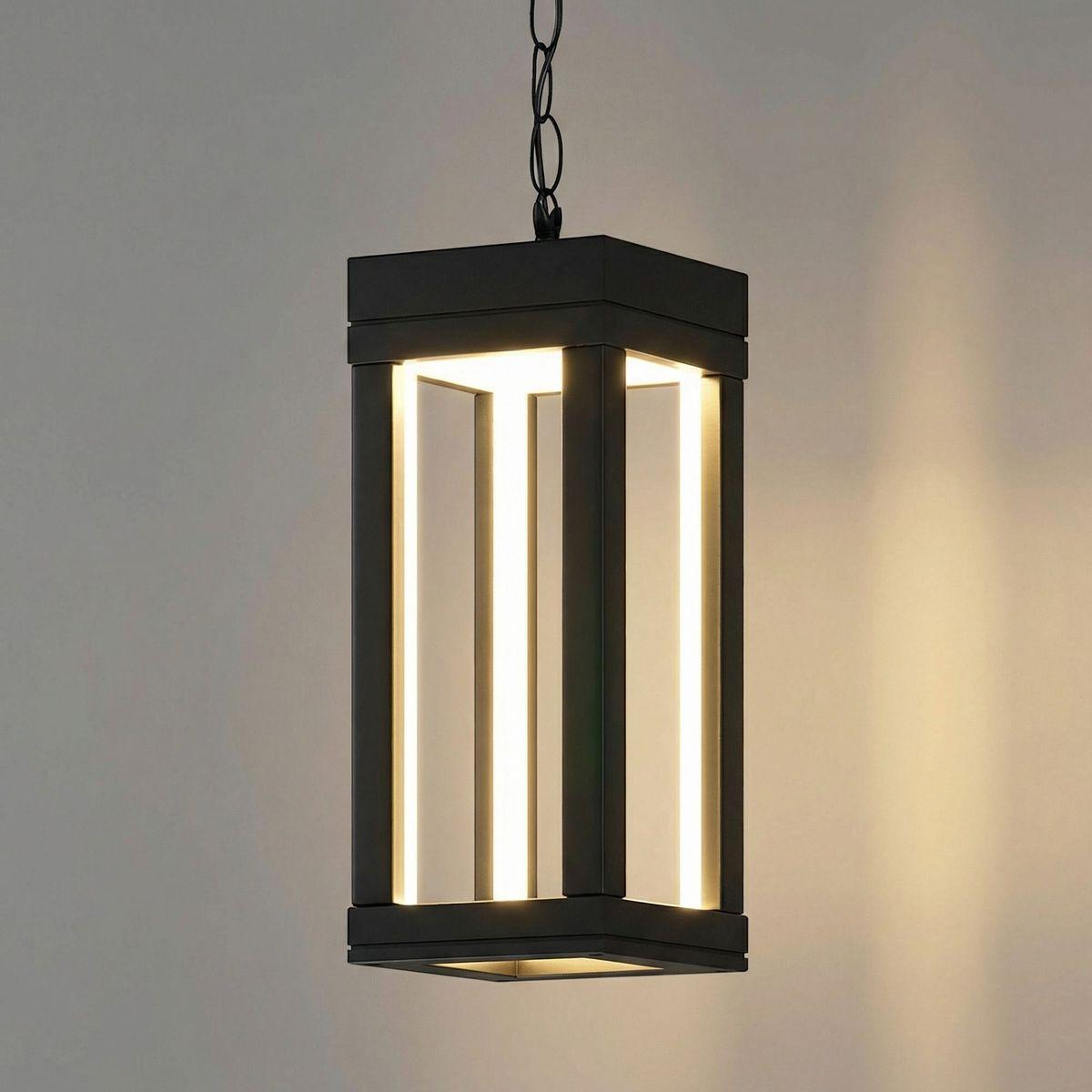 Уличный подвесной светодиодный светильник Elektrostandard Frame 1528 TECHNO LED a072091