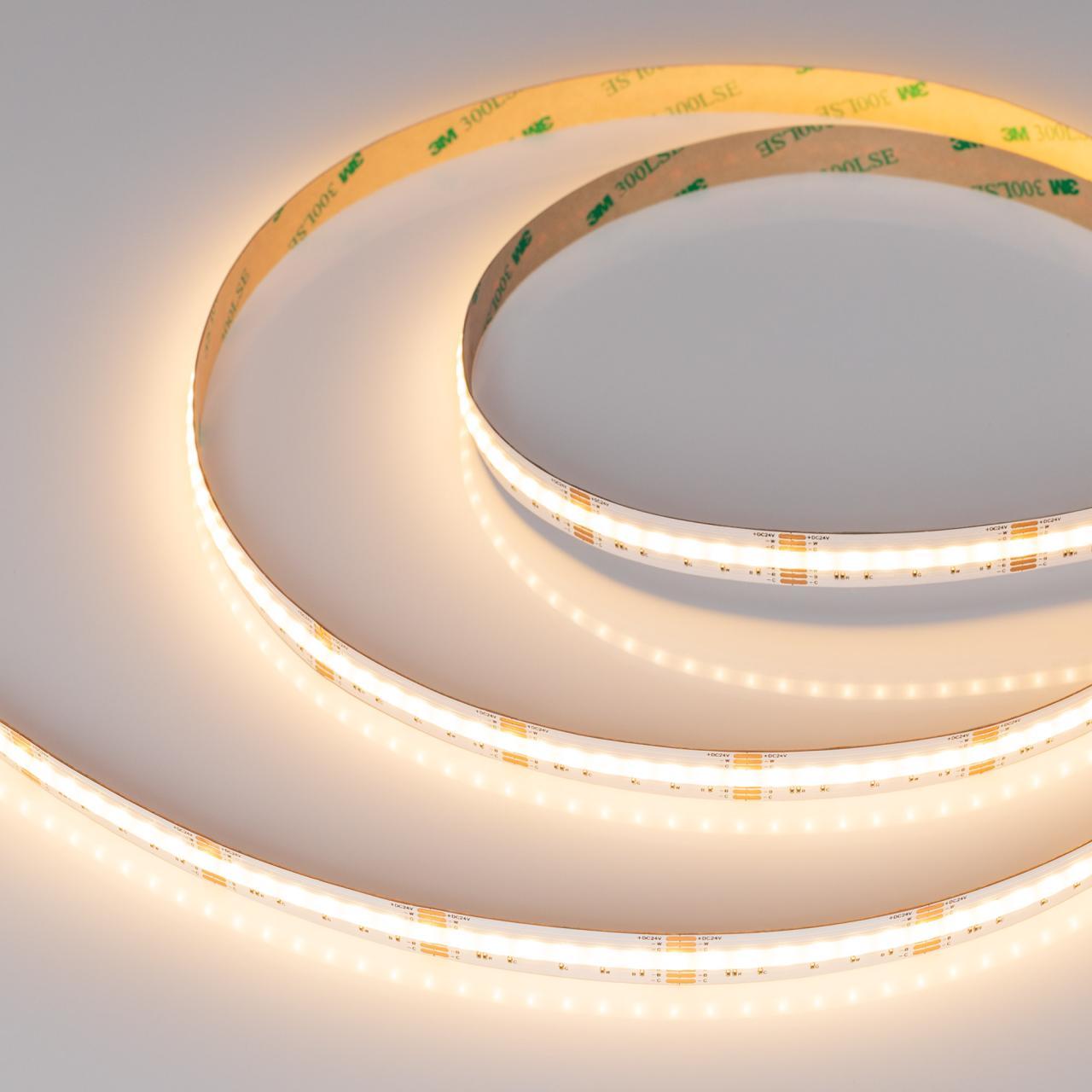 Светодиодная лента Arlight 16W/m 840Led/m CSP разноцветный/холодный белый 5M CSP-X840-12mm 24V RGBW-MIX 048945