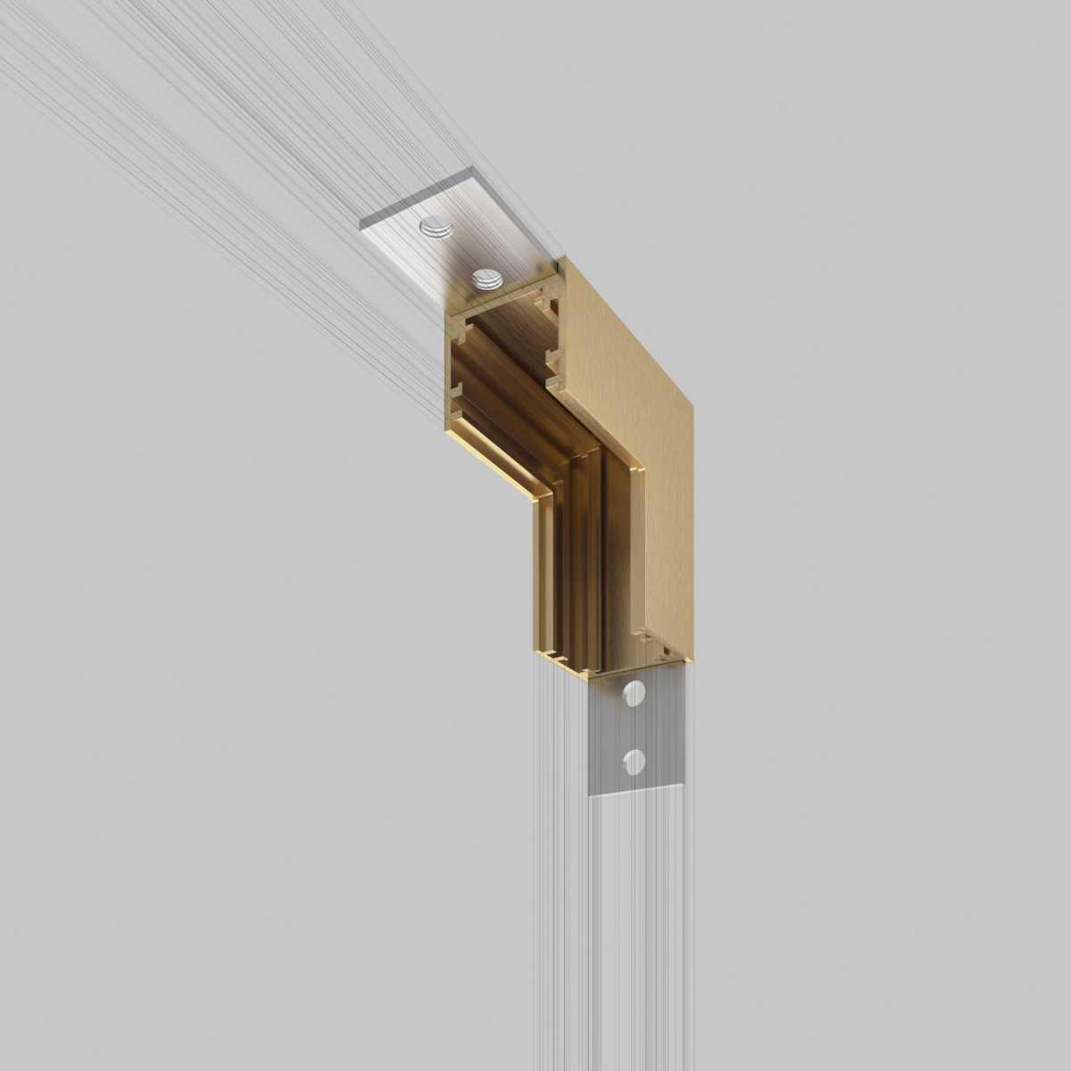 Коннектор L-образный внутренний Elektrostandard Brass Line 85225/00 a069640