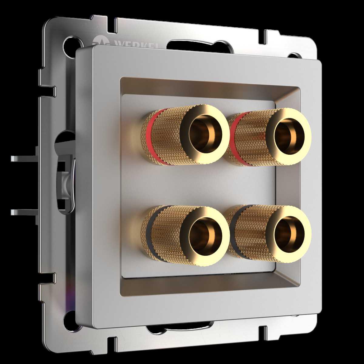 Акустическая розетка Werkel серебряный W1185006 4690389157660