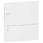 Schneider Electric RESI9 MP (Mini Pragma) Бокс встраеваемый с белой дверью 1 ряд/8 модулей, IP40, IK07, 63А, 2 клеммы, Италия