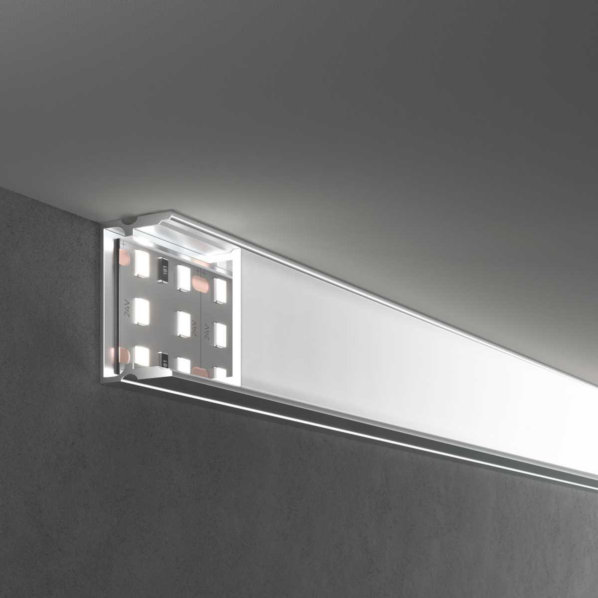 Профиль накладной алюминиевый для LED ленты Elektrostandard LL-2-ALP018 a062731