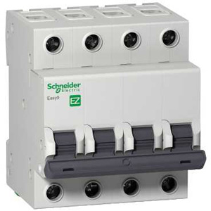 Schneider Electric EASY 9 Автоматический выключатель 4P 63A (C)