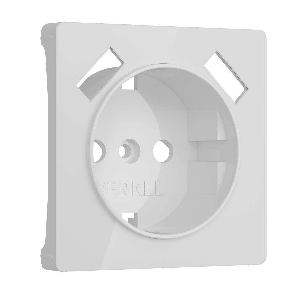 Накладка для розетки Werkel USB белый акрил W1179541 4690389197383