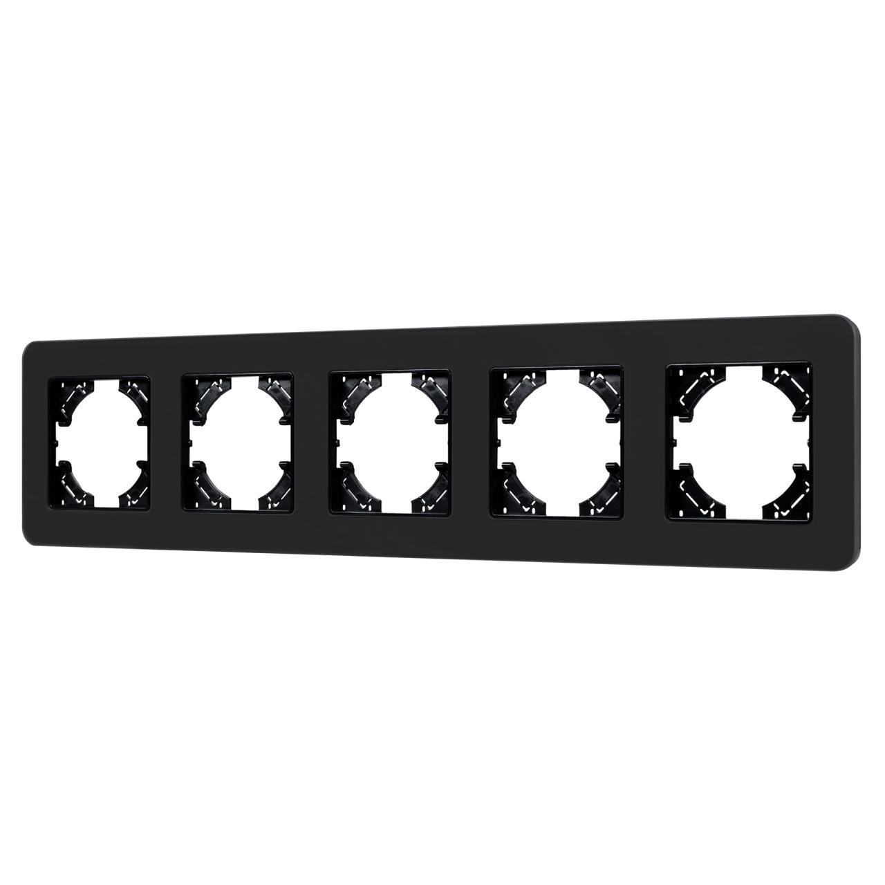 Рамка стеклянная FRM-OMALI-SFGS-5-BK Arlight 049721
