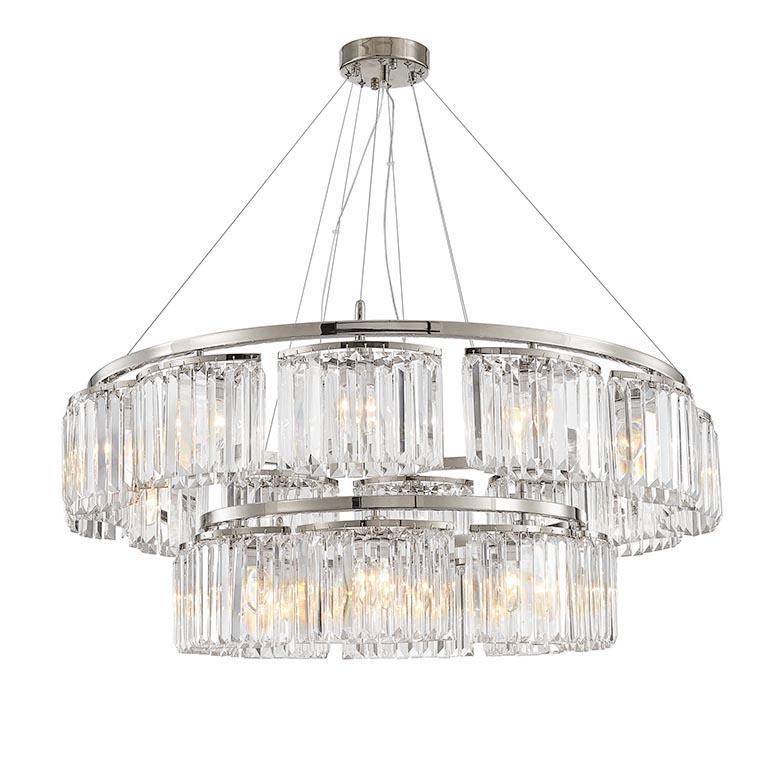 Подвесная люстра Newport 4358+12/S chrome