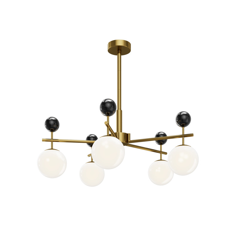Люстра на штанге Maytoni MOD436PL-05BS