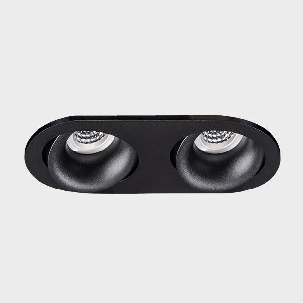 Встраиваемый светильник ITALLINE DE-2002 black