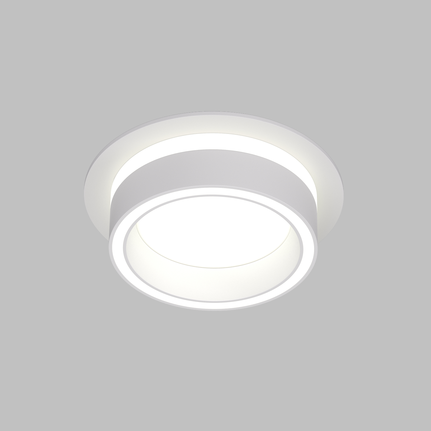 DK2100-WH Встраиваемый светильник NIKO, IP 20, до 15 Вт, GX53, LED, белый, акрил, алюминий