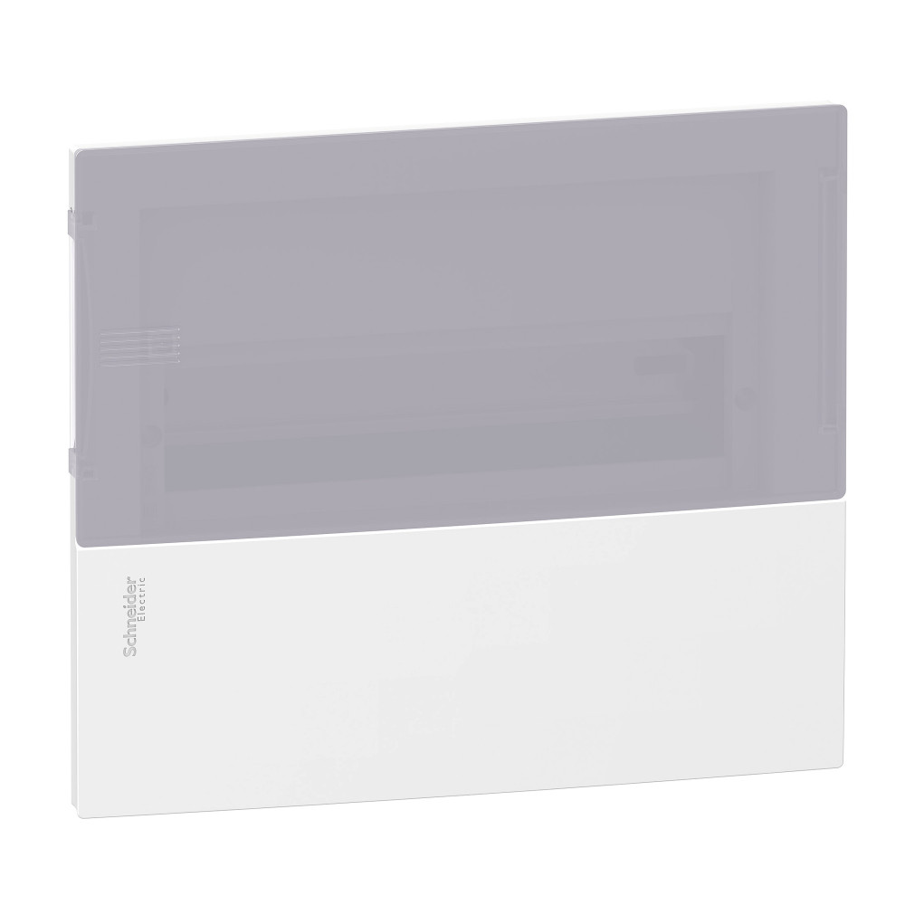 Schneider Electric RESI9 MP (Mini Pragma) Щит встраеваемый с прозрачной дверью 1 ряд/12 модулей, IP40, IK07, 63А, 2 клеммы, Италия