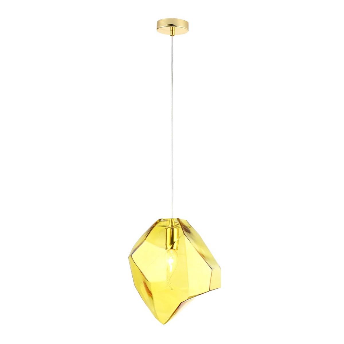 Потолочный детский светильник Crystal Lux NUESTRO SP1 GOLD/AMBER