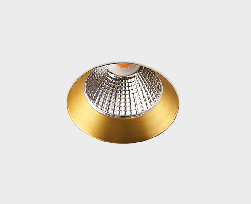 Влагозащищенный светильник ITALLINE IT02-028 gold 3000K