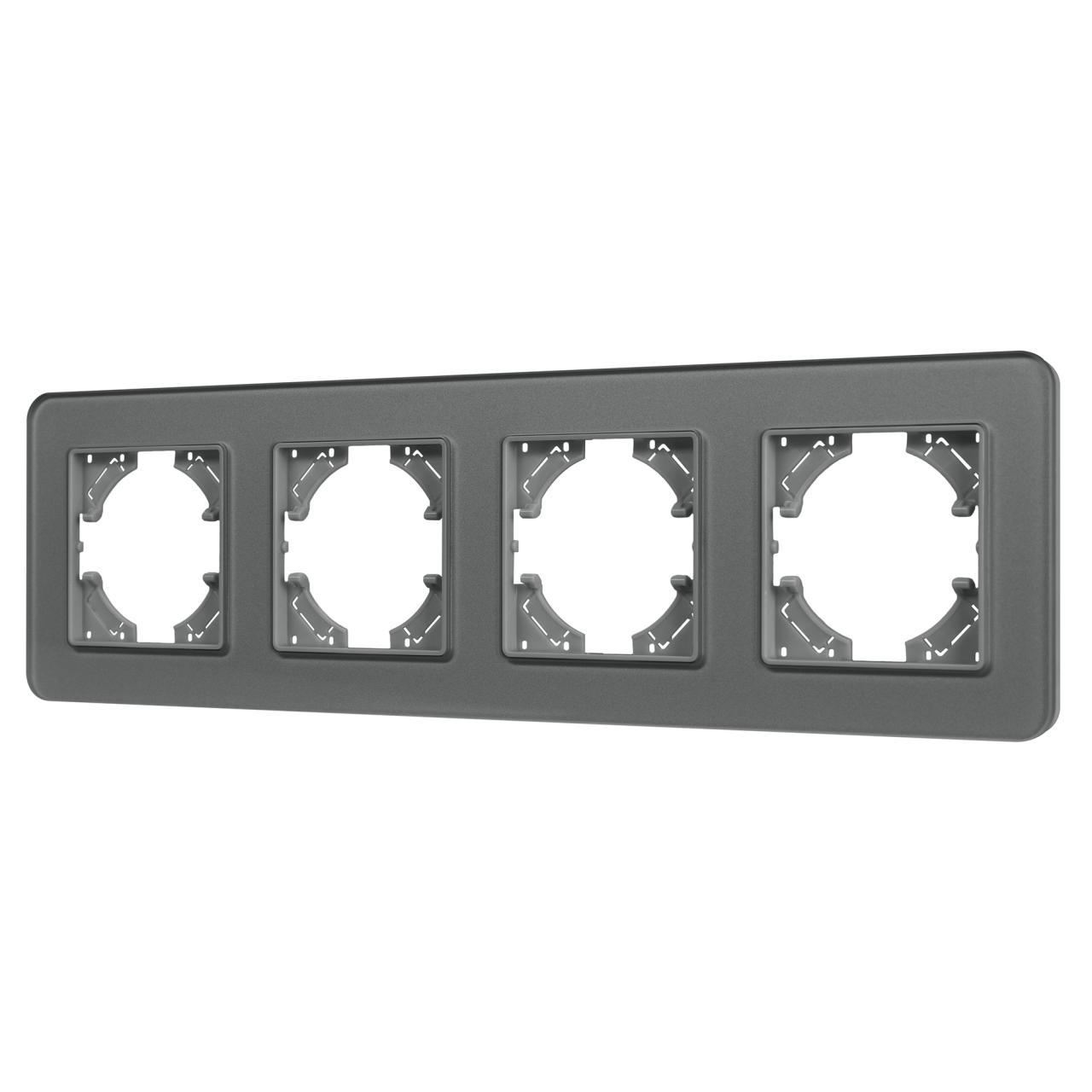 Рамка стеклянная FRM-OMALI-SFGS-4-GR Arlight 049718