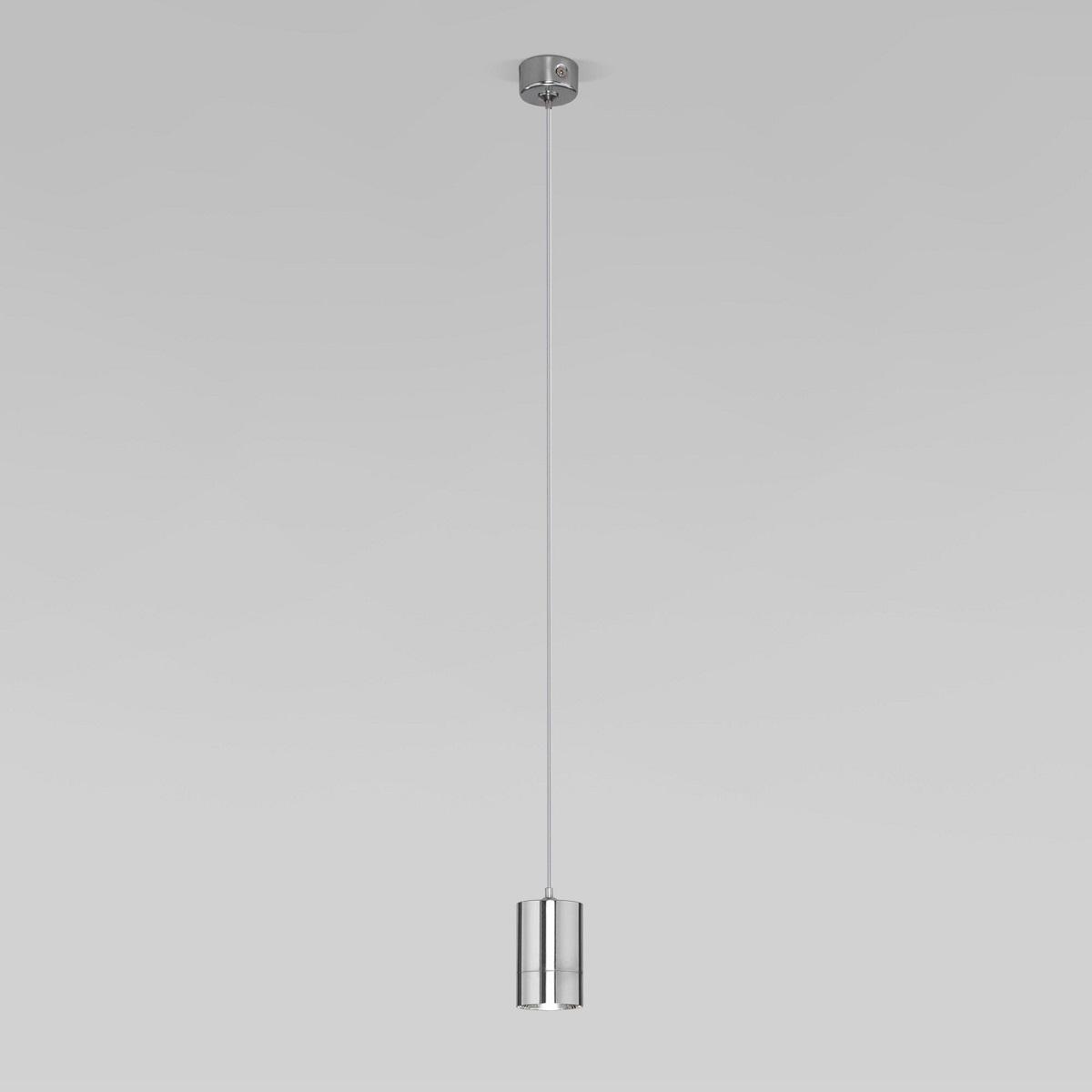 Подвесной светодиодный светильник Eurosvet Piccolo 50248/1 LED хром