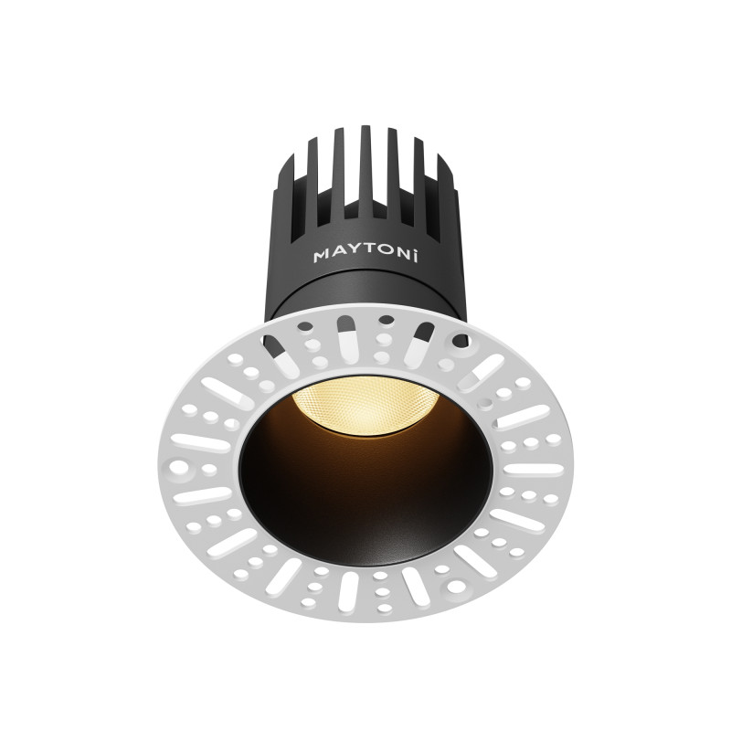 Встраиваемый светильник Maytoni DL122-15W-2.7K-TRS-B