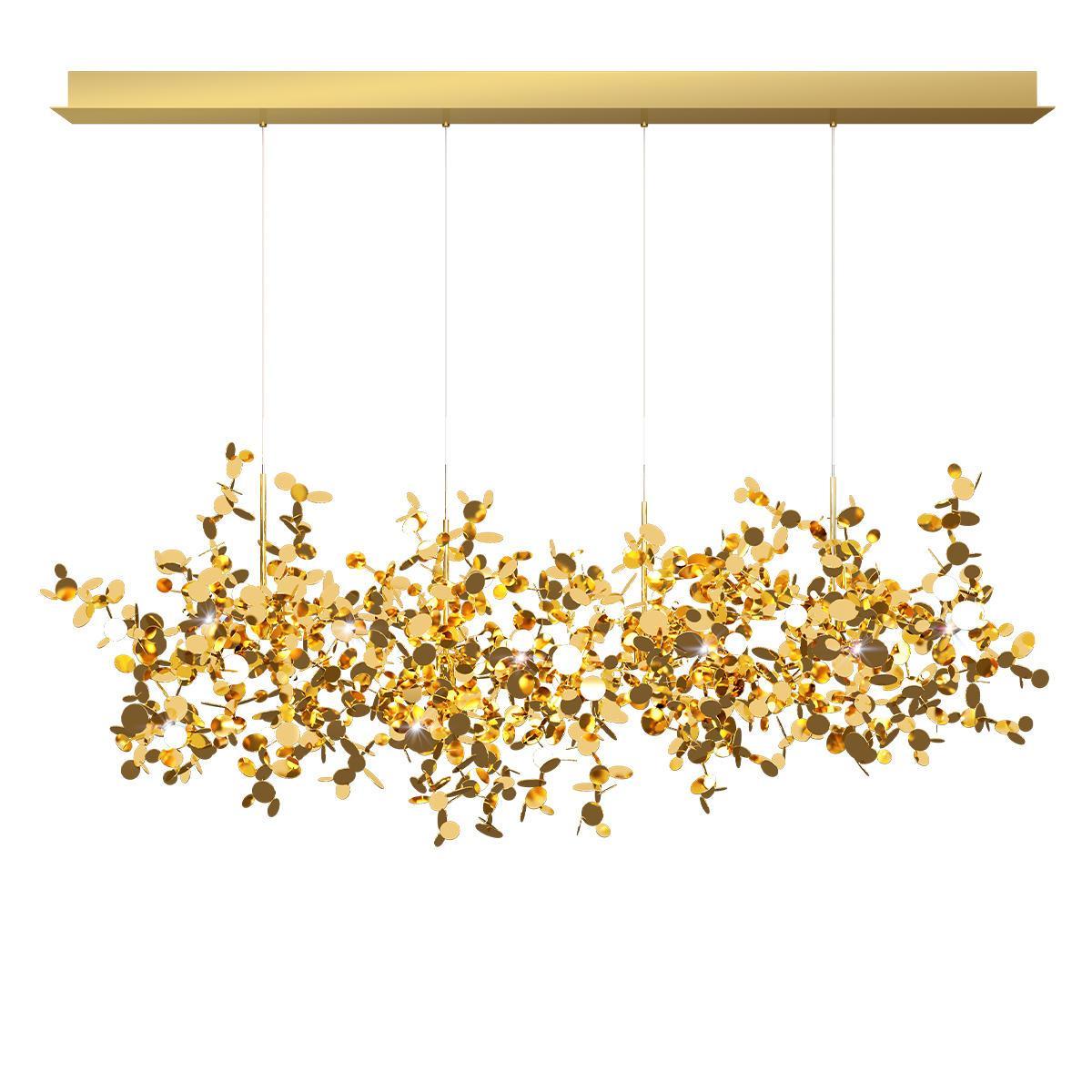 Подвесная люстра LOFT IT 10101/4 Gold