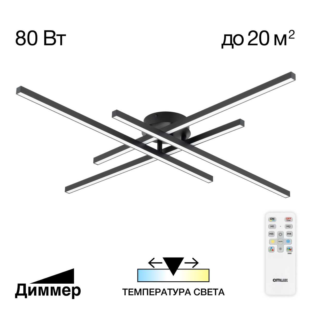 Накладная люстра Citilux CL203141