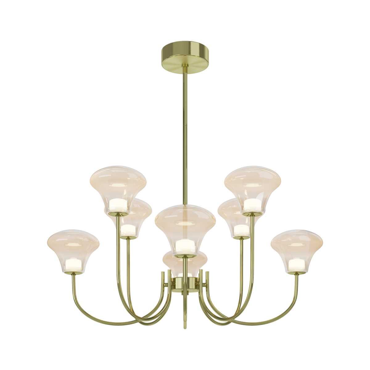 Люстра на штанге Maytoni MOD402PL-L30BS3K