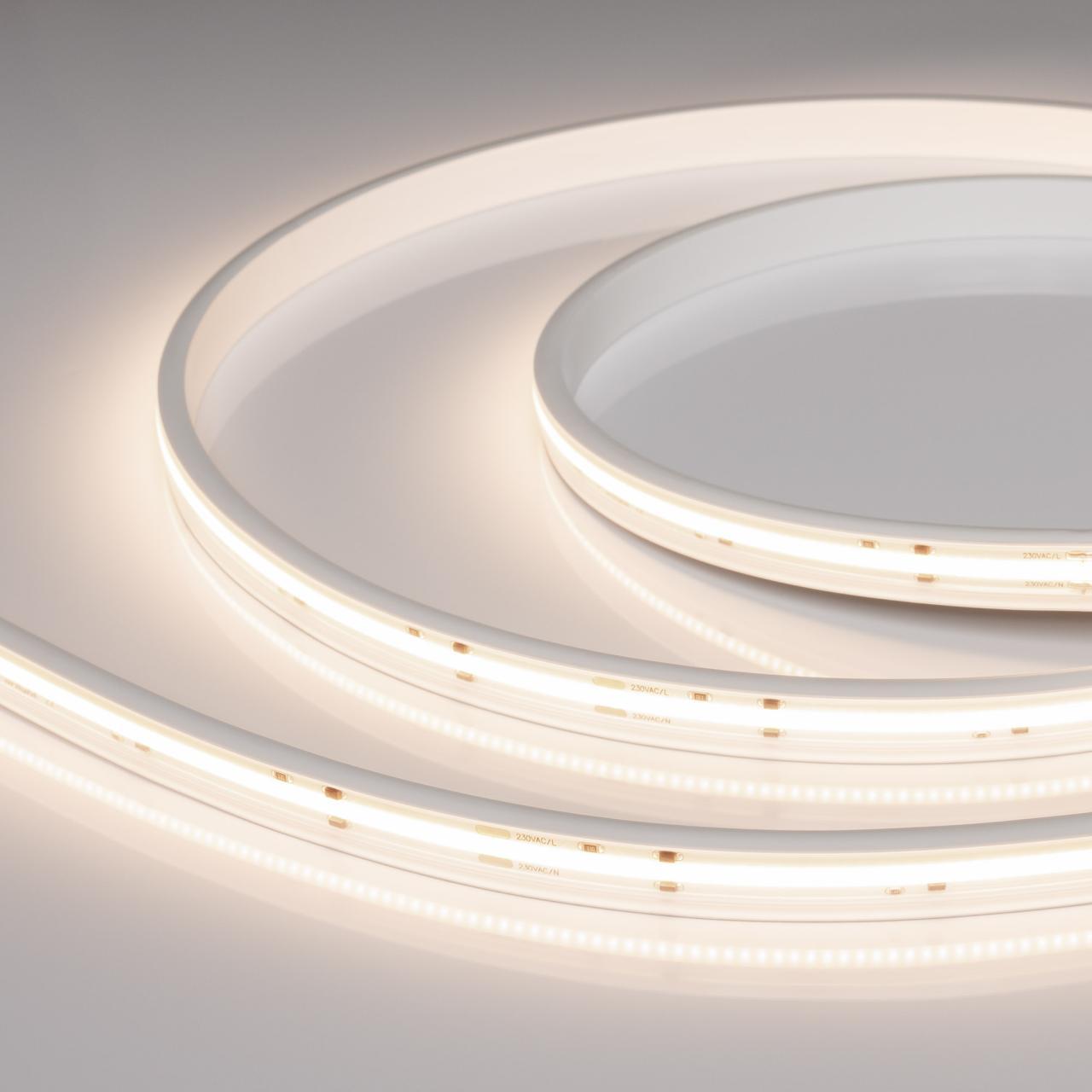 Светодиодная лента герметичная Arlight ARL-PV-X720-15mm 230V Day4000 (14 W/m, IP65, 10m) 056698