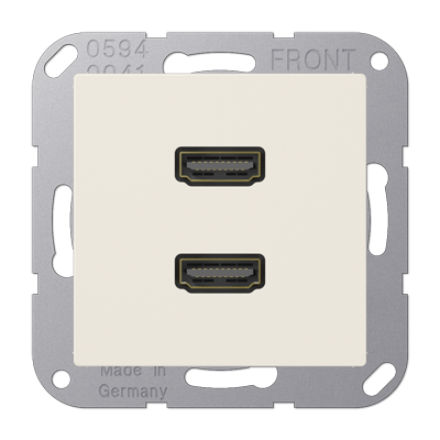 JUNG A 500 Слон. кость Розетка HDMI 2-ая