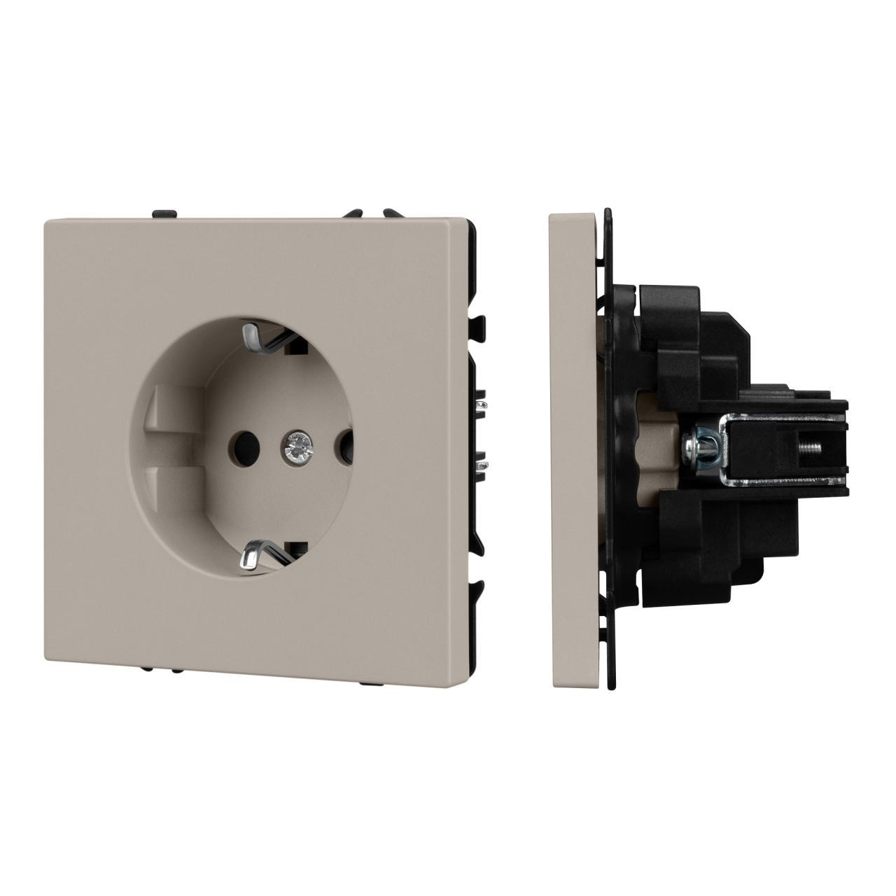 Механизм электрической розетки SCT-NOBE-MEU1-SFPL-CA (230V, 16A) Arlight 059452