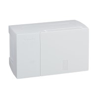 Schneider Electric RESI9 MP (Mini Pragma) Бокс навесной с белой дверью 1 ряд/4 модуля, IP40, IK07,50А, 2 клеммы, Италия