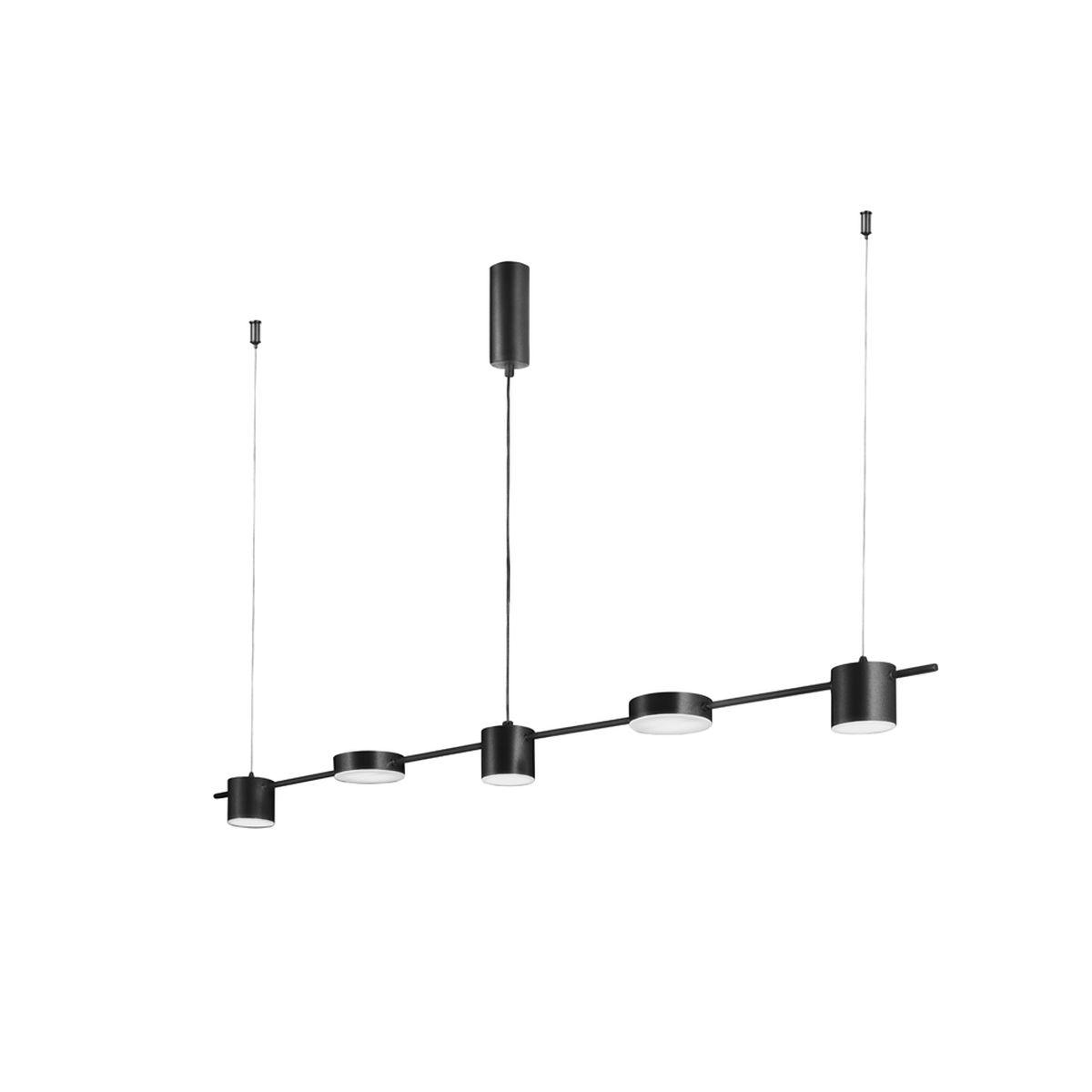 Подвесная люстра Crystal Lux TRISTAN SP5 L1200 BLACK
